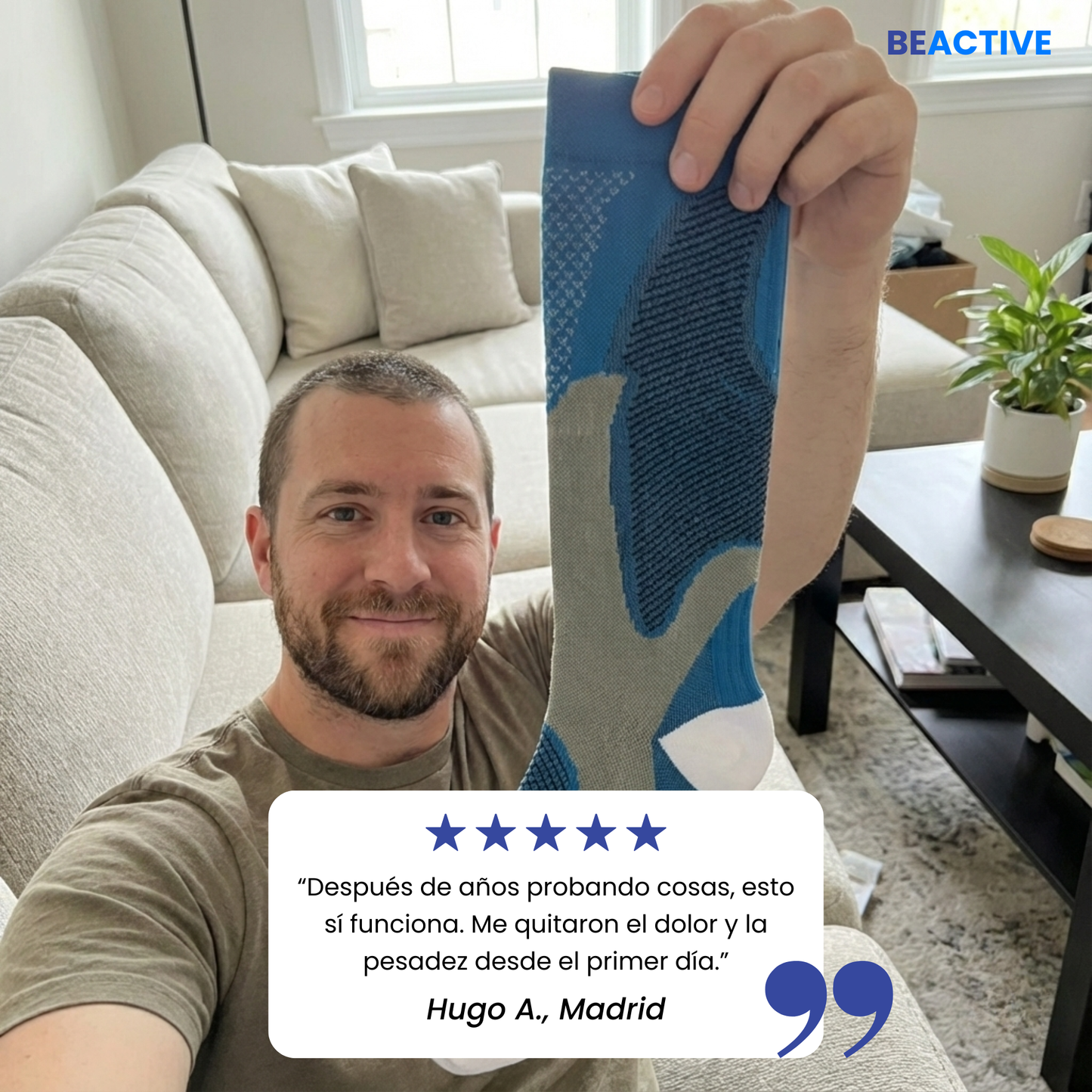 Calcetines de Compresión BEACTIVE